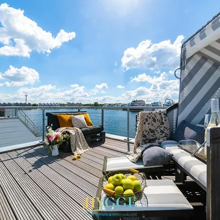Schwimmendes Haus Hygge Ferienhaus Olpenitz