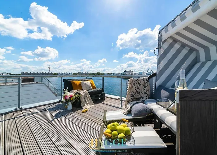 Schwimmendes Haus Hygge Ferienhaus Olpenitz